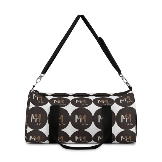MM & Co. Monogram Duffel Bag — Personalized Travel Gym Bag
