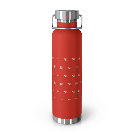 MM&Co Copper Vacuum Insulated Bottle, 22oz