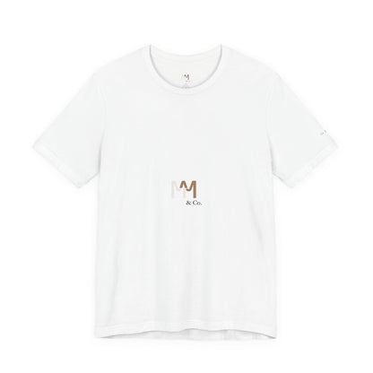 Minimalist Logo Tee — M｜M & Co. Chest Graphic T-Shirt