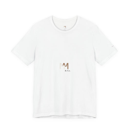 Minimalist Logo Tee — M｜M & Co. Chest Graphic T-Shirt