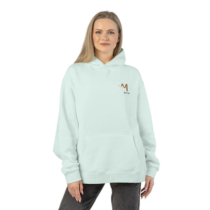 Relaxed Hoodie — Minimal Embroidered 'MM & Co.' Logo Hoodie