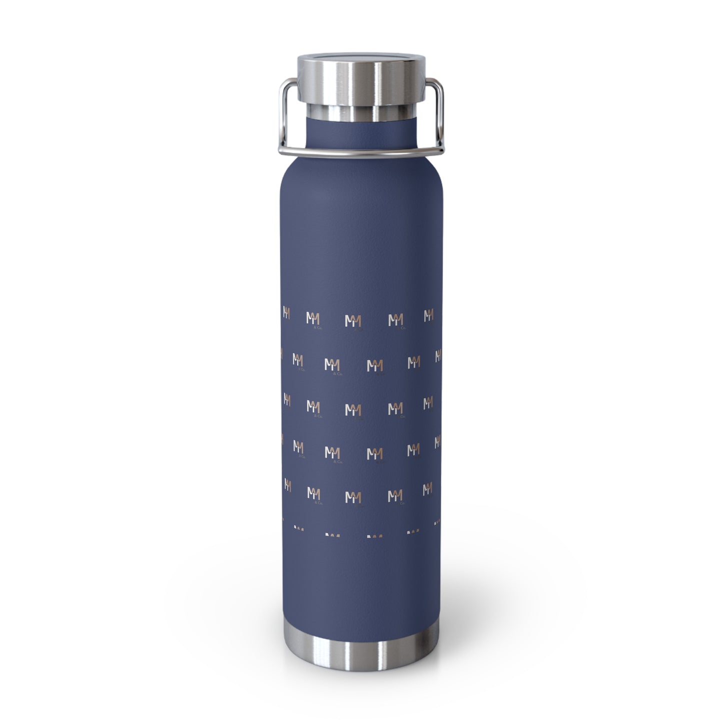 MM&Co Copper Vacuum Insulated Bottle, 22oz