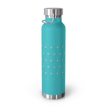 MM&Co Copper Vacuum Insulated Bottle, 22oz