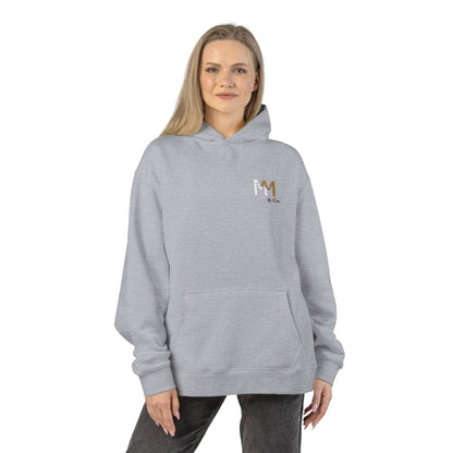 Relaxed Hoodie — Minimal Embroidered 'MM & Co.' Logo Hoodie