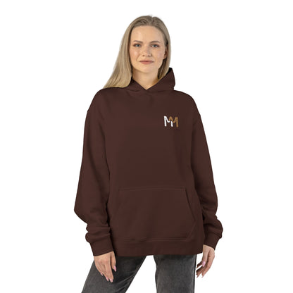 Relaxed Hoodie — Minimal Embroidered 'MM & Co.' Logo Hoodie