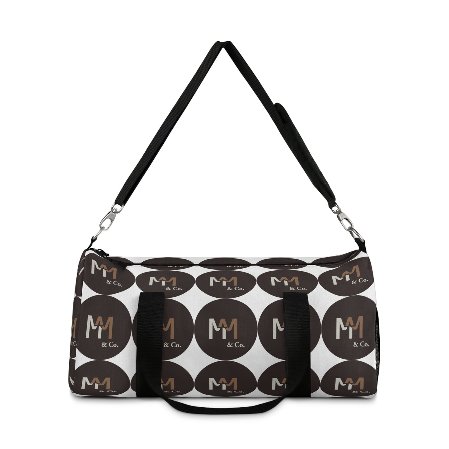 MM & Co. Monogram Duffel Bag — Personalized Travel Gym Bag