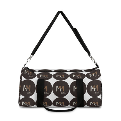 MM & Co. Monogram Duffel Bag — Personalized Travel Gym Bag