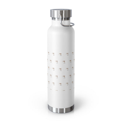 MM&Co Copper Vacuum Insulated Bottle, 22oz