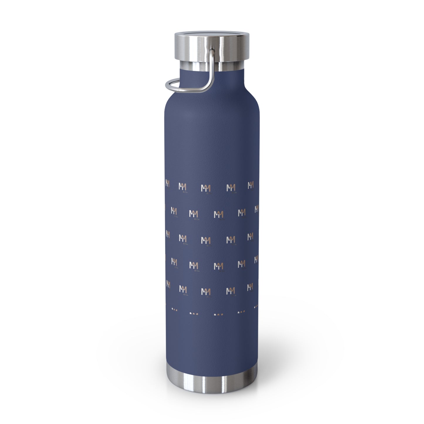 MM&Co Copper Vacuum Insulated Bottle, 22oz