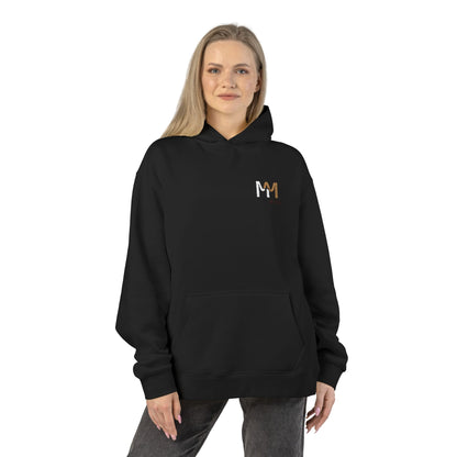 Relaxed Hoodie — Minimal Embroidered 'MM & Co.' Logo Hoodie