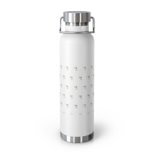 MM&Co Copper Vacuum Insulated Bottle, 22oz