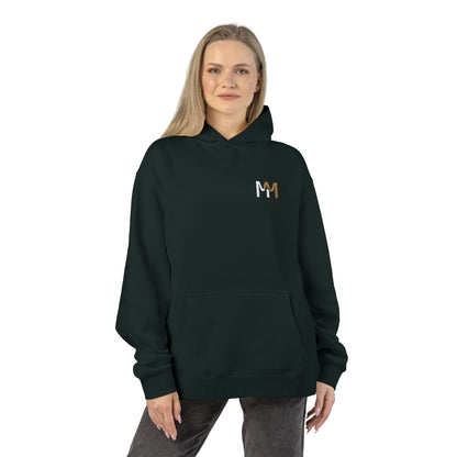 Relaxed Hoodie — Minimal Embroidered 'MM & Co.' Logo Hoodie