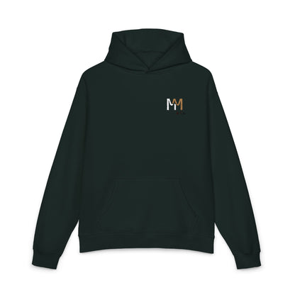 Relaxed Hoodie — Minimal Embroidered 'MM & Co.' Logo Hoodie