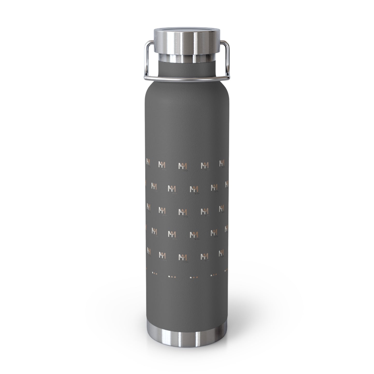 MM&Co Copper Vacuum Insulated Bottle, 22oz