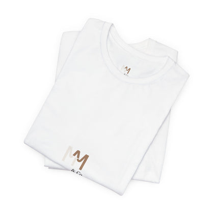 Minimalist Logo Tee — M｜M & Co. Chest Graphic T-Shirt
