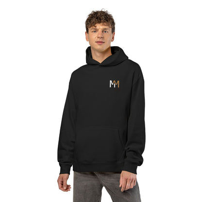 Relaxed Hoodie — Minimal Embroidered 'MM & Co.' Logo Hoodie